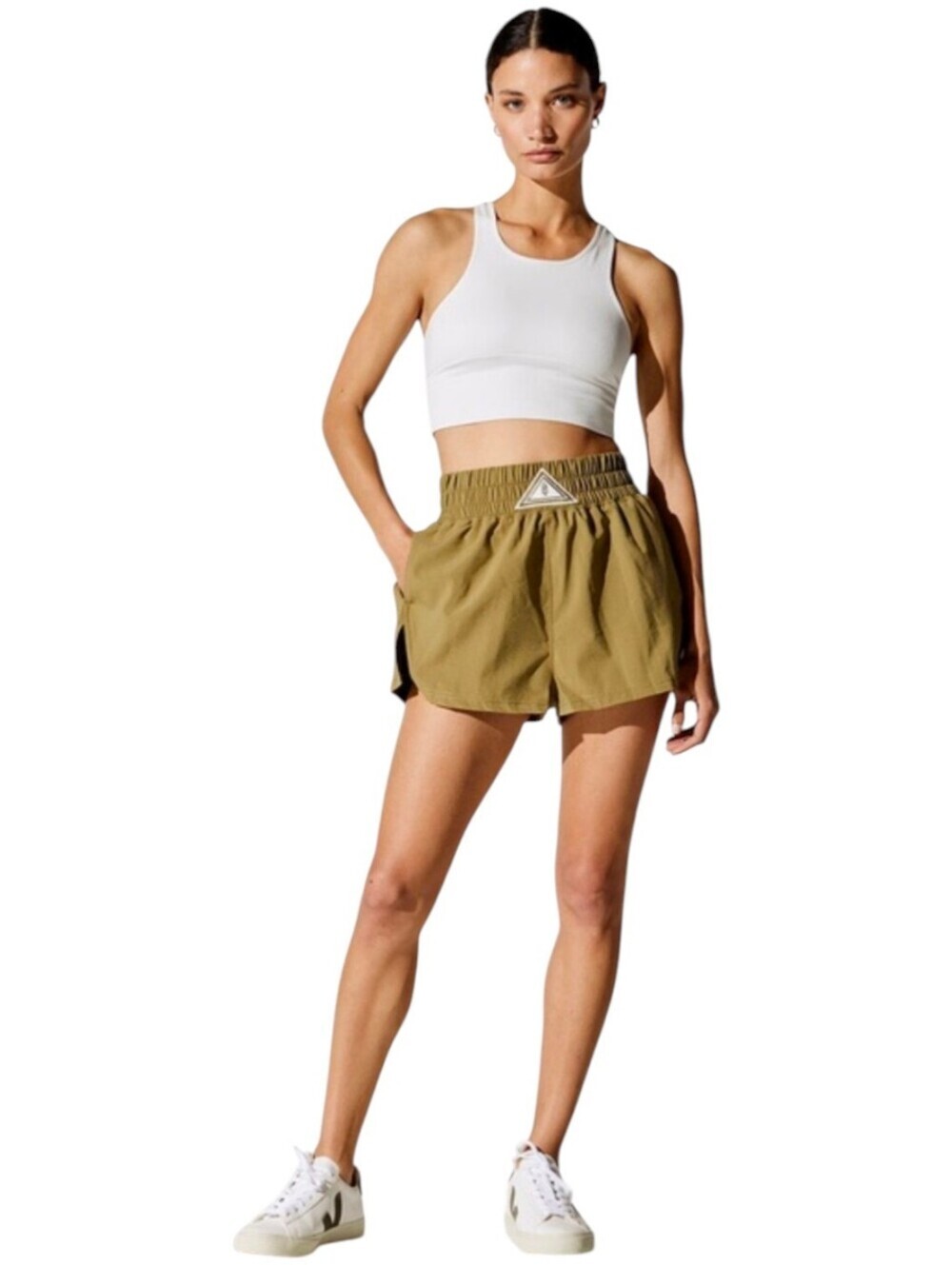 Free People Next Round Shorts Muted Sage Women's Medium NWT
